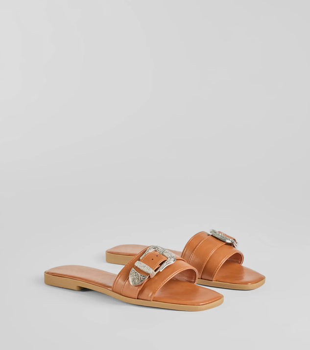 
Upgrade your style game for 2025 with the Legendary Style Western Buckle Faux Leather Sandals in tan, perfect for any fashion-forward wardrobe.