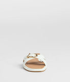 Down For Anything Buckle Criss-Cross Sandals