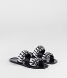 Such A Stud Strappy Jelly Sandals