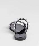 Such A Stud Strappy Jelly Sandals