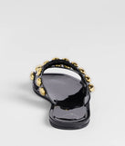 Such A Stud Strappy Jelly Sandals