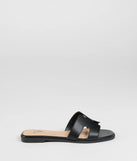 Fave Chic Cutout Strap Sandals