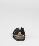 Fave Chic Cutout Strap Sandals