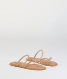 Always Shining Rhinestone Strappy Sandals