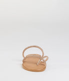Always Shining Rhinestone Strappy Sandals