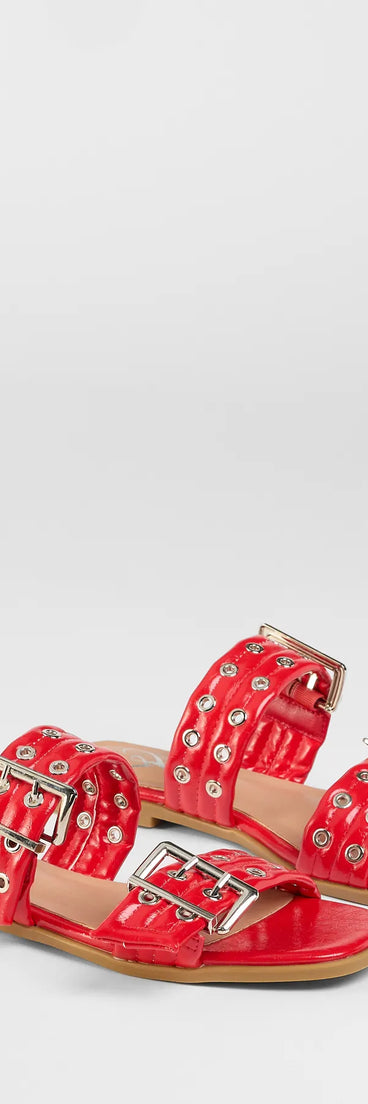 Get inspired with the Get It Girl Buckle Strappy Sandals, a feed-worthy red piece that’s part of Windsor's updated and curated women’s clothing edit packed with must-have fall outfit ideas.
