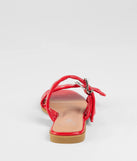 Get It Girl Buckle Strappy Sandals
