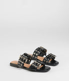 Get It Girl Buckle Strappy Sandals