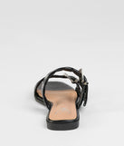 Get It Girl Buckle Strappy Sandals