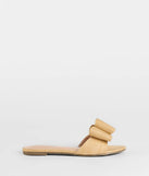 Charming Moves Woven Bow Sandals