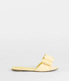 Charmed Intent Bow Sandals