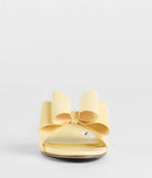 Charmed Intent Bow Sandals