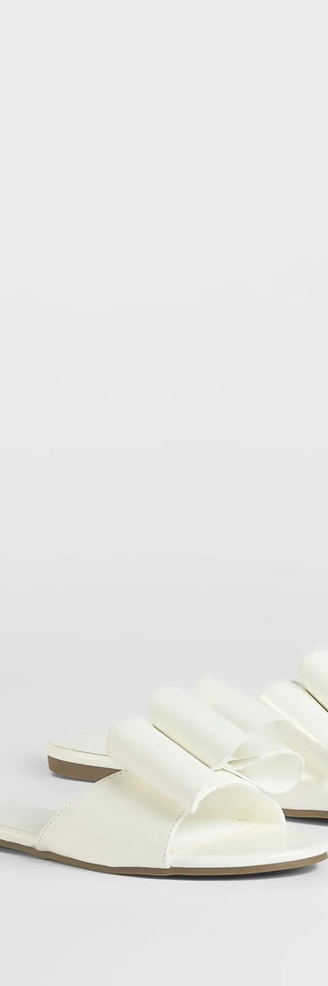 Get inspired with the Charmed Intent Bow Sandals, a feed-worthy white piece that’s part of Windsor's updated and curated women’s clothing edit packed with must-have fall outfit ideas.