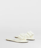 Charmed Intent Bow Sandals