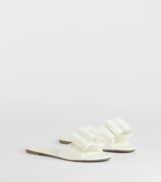 Charmed Intent Bow Sandals