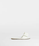 Charmed Intent Bow Sandals