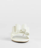 Charmed Intent Bow Sandals