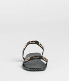 Stay on-trend this season with the Impressive Style Strappy Sandals in black, a must-have for creating stylish and effortless spring outfits for women.