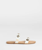 Stay on-trend this season with the Impressive Style Strappy Sandals in white, a must-have for creating stylish and effortless spring outfits for women.
