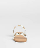 Stay on-trend this season with the Impressive Style Strappy Sandals in white, a must-have for creating stylish and effortless spring outfits for women.