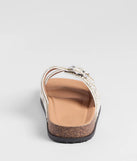 Stay on-trend this season with the Pretty Glam Rhinestone Pearl Buckle Slide Sandals in white, a must-have for creating stylish and effortless spring outfits for women.