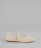 Soft Steps Sheer Mesh Ballet Flats