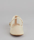 Soft Steps Sheer Mesh Ballet Flats