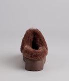 Cozy Girl Platform Faux Fur Slippers