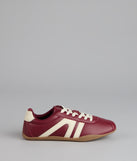 Game Time Striped Sneakers