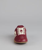 Game Time Striped Sneakers