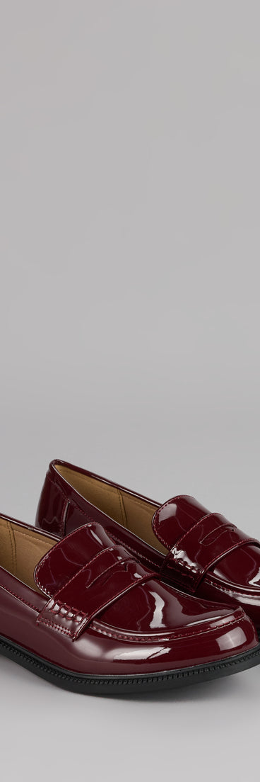 Polished Prep Patent Loafers