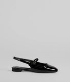 Adorable Essentials Slingback Mary Jane Flats