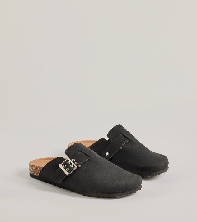 
Upgrade your style game for 2025 with the Casual Trend Faux Suede Slip-On Clogs in black, perfect for any fashion-forward wardrobe.