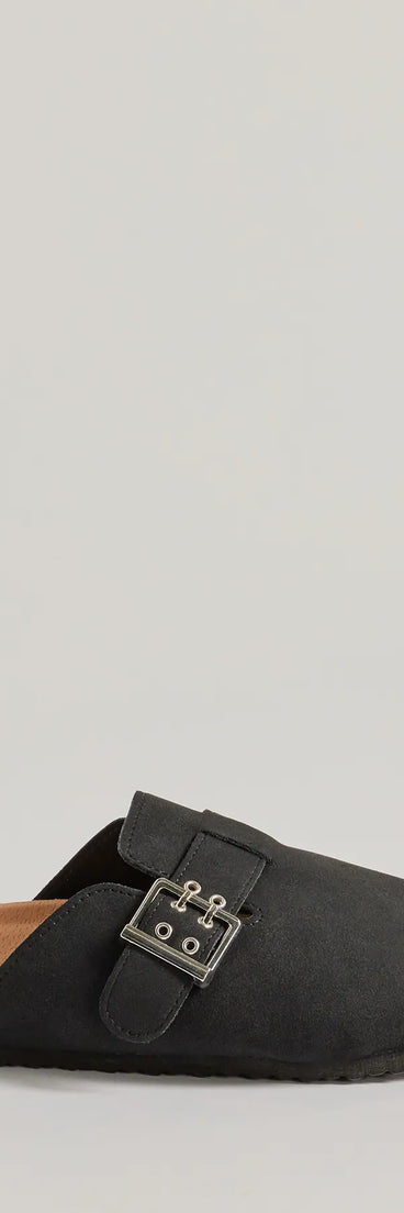 
Upgrade your style game for 2025 with the Casual Trend Faux Suede Slip-On Clogs in black, perfect for any fashion-forward wardrobe.