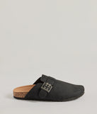 
Upgrade your style game for 2025 with the Casual Trend Faux Suede Slip-On Clogs in black, perfect for any fashion-forward wardrobe.