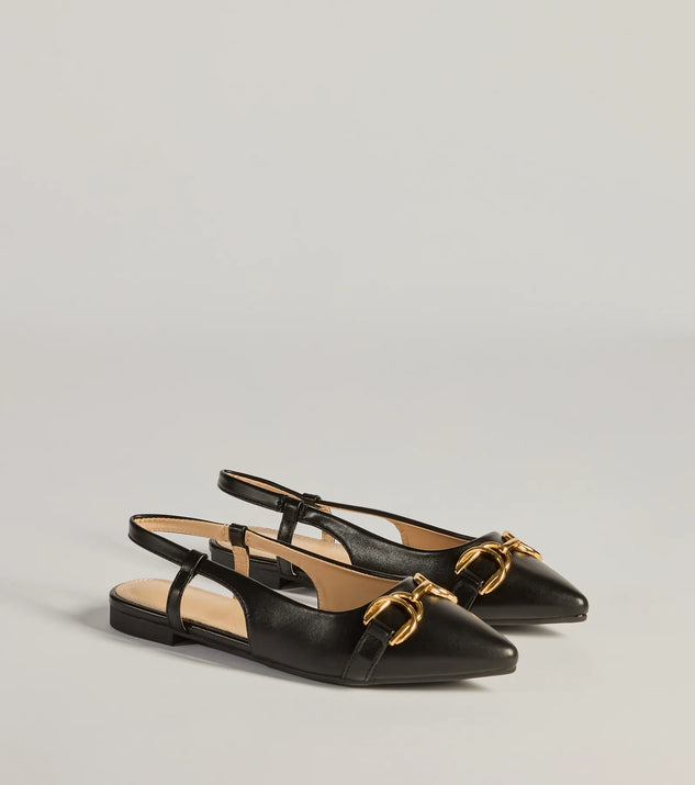 
Upgrade your style game for 2025 with the Luxe Allure Pointed-Toe Faux Leather Flats in black, perfect for any fashion-forward wardrobe.
