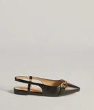 
Upgrade your style game for 2025 with the Luxe Allure Pointed-Toe Faux Leather Flats in black, perfect for any fashion-forward wardrobe.