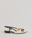 
Upgrade your style game for 2025 with the Vintage Charm Slingback Flats in ivory, perfect for any fashion-forward wardrobe.