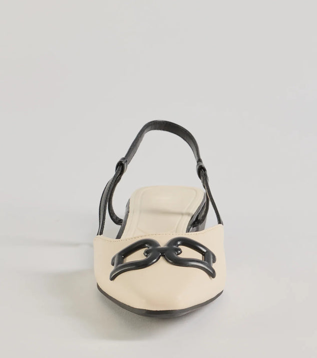 
Upgrade your style game for 2025 with the Vintage Charm Slingback Flats in ivory, perfect for any fashion-forward wardrobe.