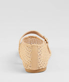 Stay on-trend this season with the Adorable Style Braided Mesh Ballet Flats in natural, a must-have for creating stylish and effortless spring outfits for women.