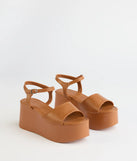 Step into style with the Cool Girl Era Wedge Heels, tan heels made to complete your Windsor look with comfort and glam in mind.