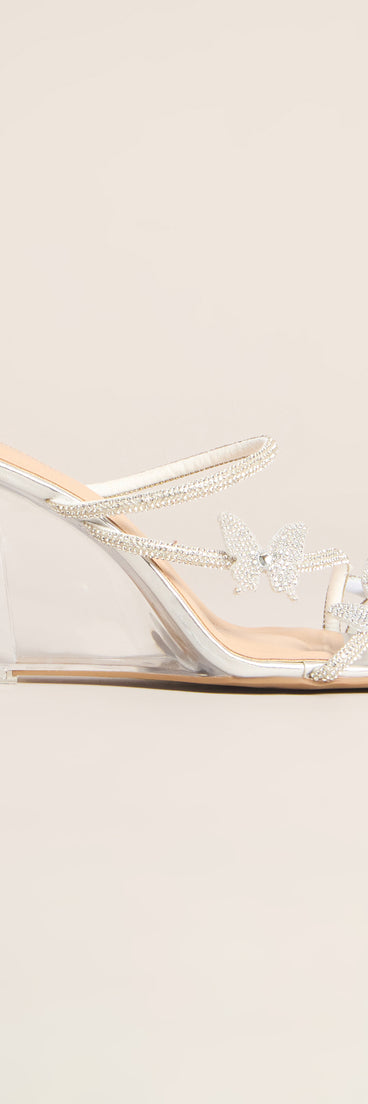 Dressed To Fly Butterfly Wedges