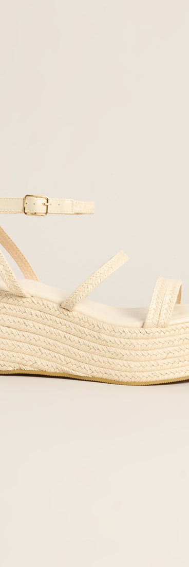 Brunch Bound Espadrille Wedges