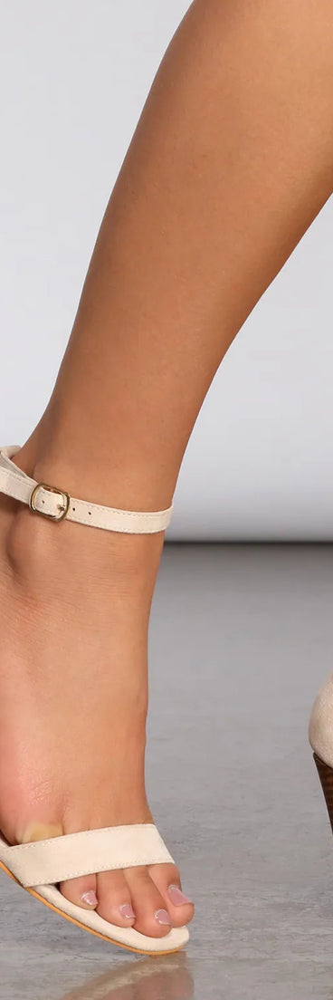 Ready For Vacay Square Toe Wedges