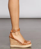 Especially Espadrille Cork Wedges