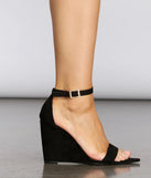 Please Girl Point Toe Wedge Heels