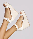 Buckle Up Wedge Heels