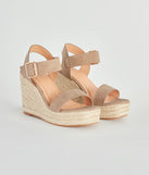 Picnic Time Platform Espadrille Wedges