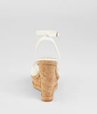 New Heights Cork Platform Wedges