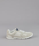 Street Ease Mesh Trim Sneakers